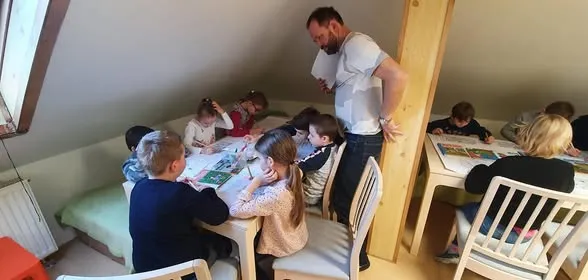 V pondělí jsem měla v knihovně milou návštěvu, pan učitel Gála přivedl svoji třídu prvňáčků